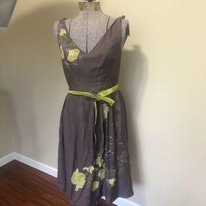 - Anthro silk Yoana baraschi dress 4